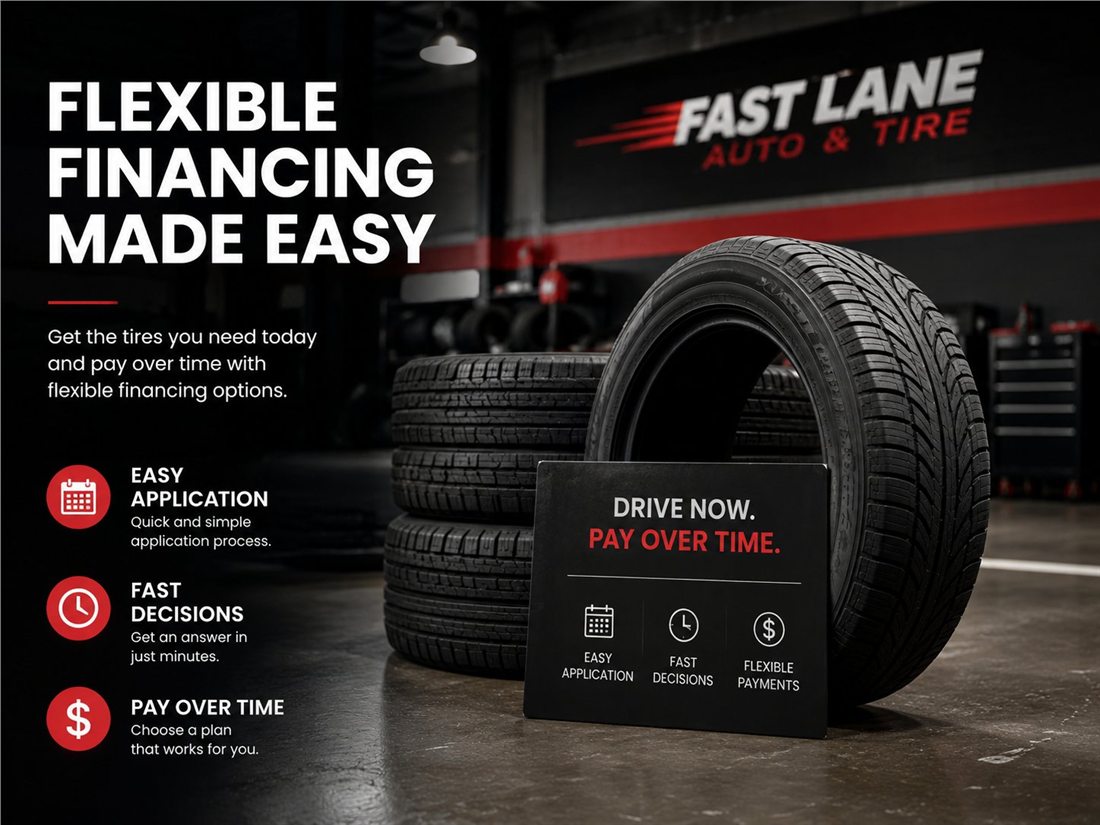 Fast Lane Auto & Tire tire financing options