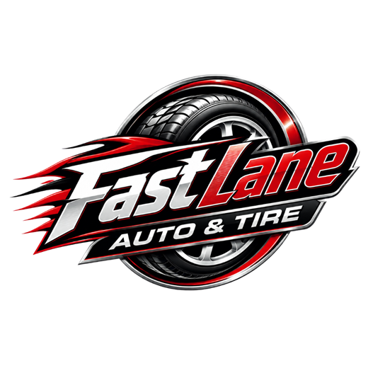 Fast Lane Auto & Tire tire logo